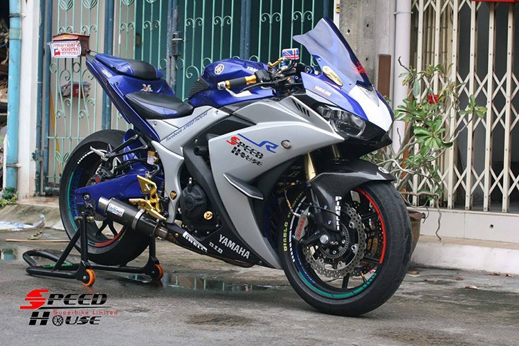 Moi ra mat, sportbike Yamaha R3 da duoc loi ra 