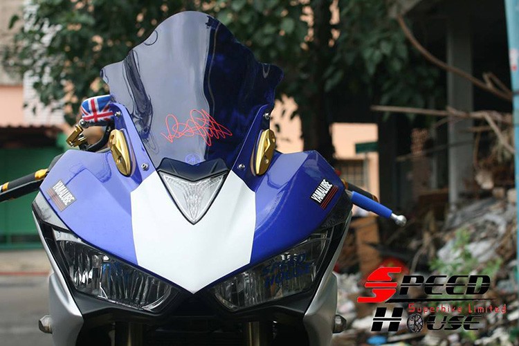 Moi ra mat, sportbike Yamaha R3 da duoc loi ra 