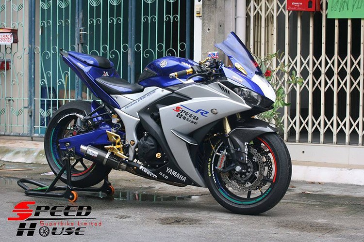 Moi ra mat, sportbike Yamaha R3 da duoc loi ra 