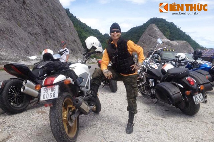 Nu biker Viet chay moto PKL di khap noi tren The gioi-Hinh-15