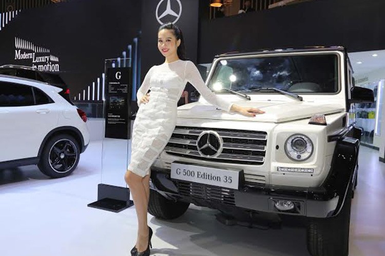 Sao Viet tu hoi cung Mercedes-Benz Viet Nam tai VMS 2015-Hinh-11