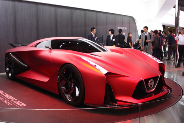 Sieu xe Nissan Concept 2020 Vision Gran Turism tren 