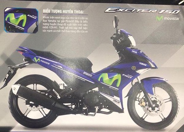 Yamaha Exciter 150 Movistar sap ra mat thi truong Viet