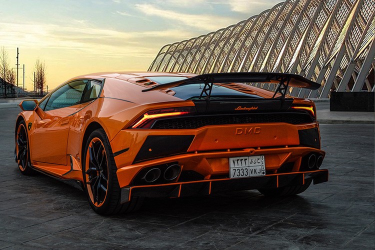 Sieu pham Lamborghini Huracan do 