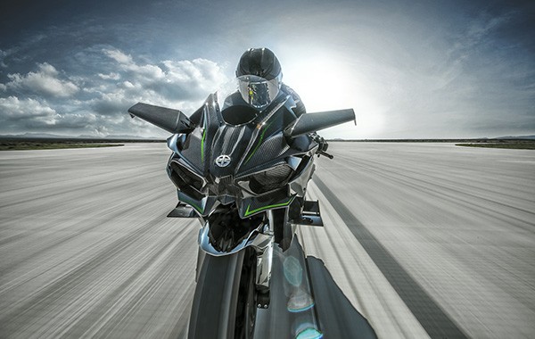 Kawasaki tiep tuc chao ban sieu moto H2R ban 2016