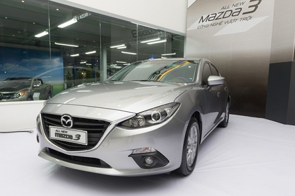 Thaco phai trieu hoi xe Mazda 3 bi loi tai Viet Nam