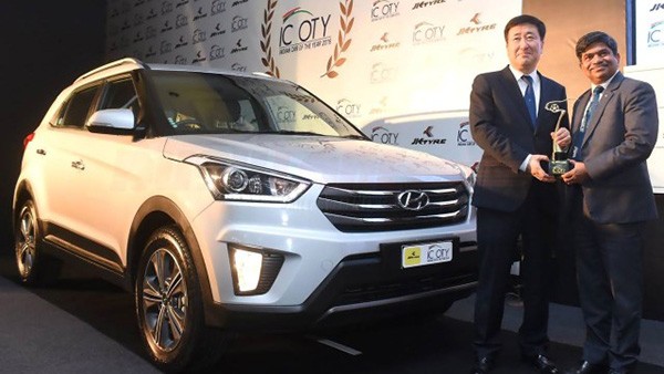 Hyundai Creta giat giai xe cua nam 2016 tai An Do