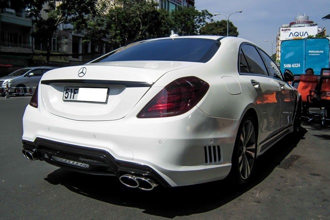 Cham mat Mercedes S500L 