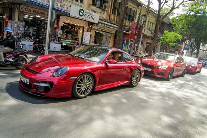 Sieu xe Porsche 911 do 