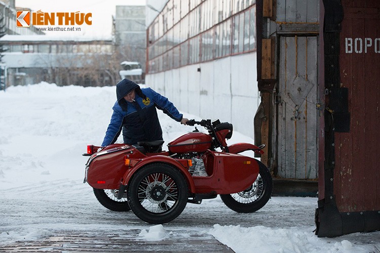 Kham pha xuong san xuat moto 3 banh Sidecar Ural-Hinh-12