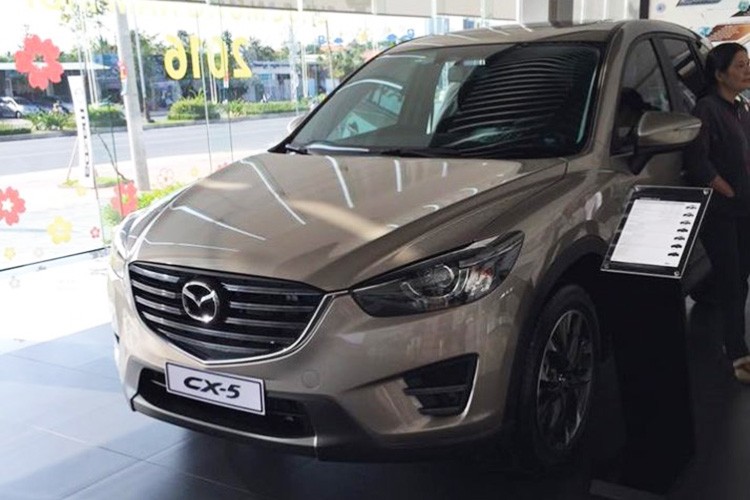 Mazda CX-5 2016 co mat tai Viet Nam, gia hon 1 ty dong