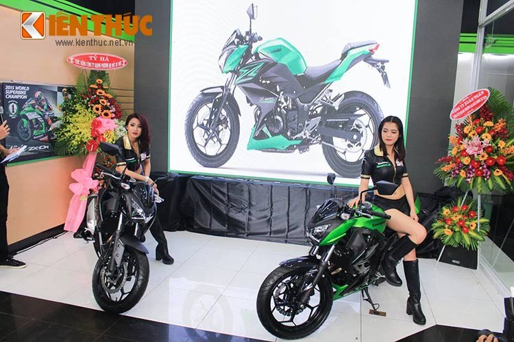 Gia chi 149 trieu, Kawasaki Z300 ABS tai Viet Nam co gi?