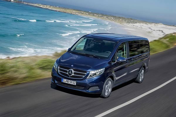 Mercedes V-Class dang ban tai Viet Nam co ban dac biet