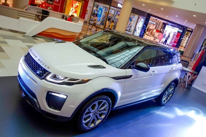 Can canh Range Rover Evoque 2016 sap ra mat tai Ha Noi