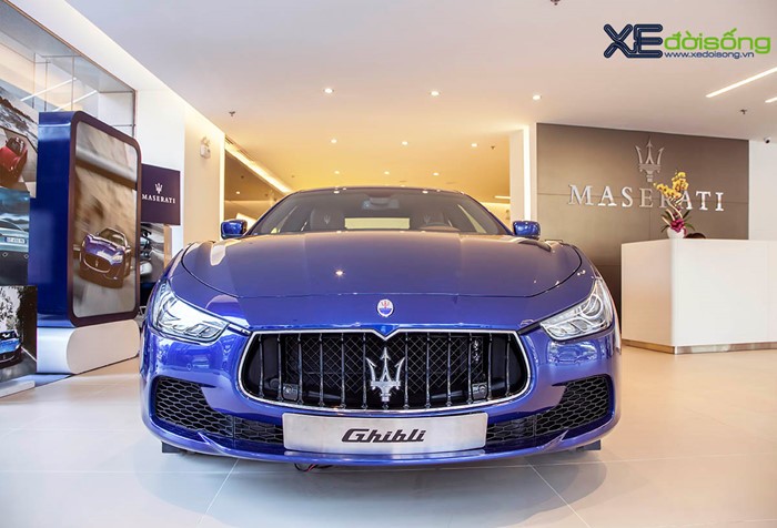 Maserati Ghibli Zegna Edition ve Viet Nam gia hon 5 ty dong