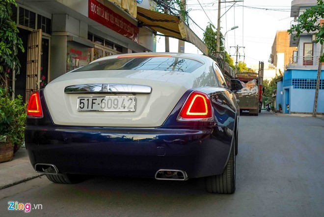 Rolls-Royce Wraith chinh hang 21 ty cua dai gia Sai Gon-Hinh-8