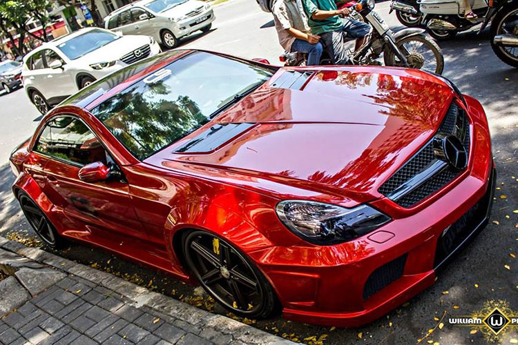 Xe do Mercedes SL 55 AMG 