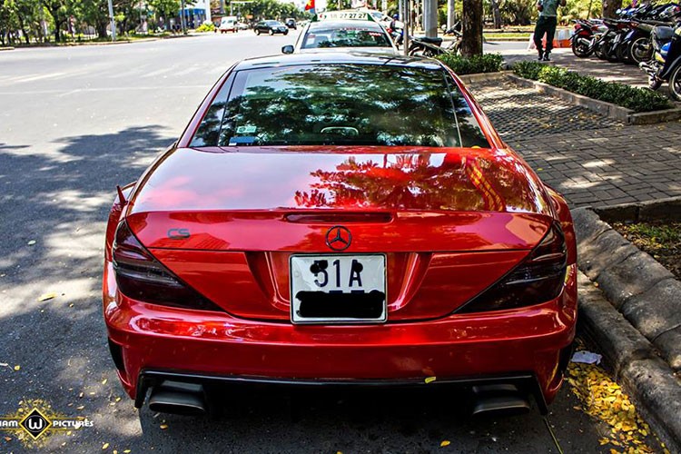 Xe do Mercedes SL 55 AMG 