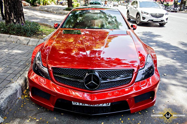 Xe do Mercedes SL 55 AMG 