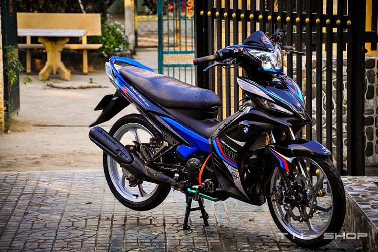 Yamaha Exicter 135 phong cach xe sang BMW 