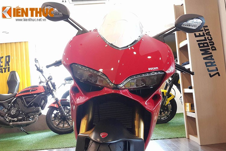 Sieu moto Ducati 1299 Panigale chinh hang ve VN gia 1,2 ty-Hinh-3