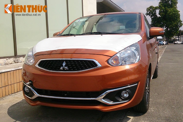 Mitsubishi Mirage 2017 chot gia tu 463 trieu dong tai VN