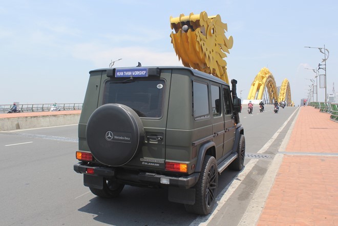 Dan choi Da Nang chi hon 300 trieu do Mercedes G Class-Hinh-5