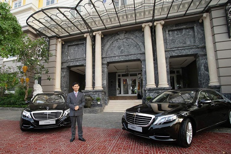 Bo doi Mercedes-Benz S500 hon 5 ty cap ben Hoi An