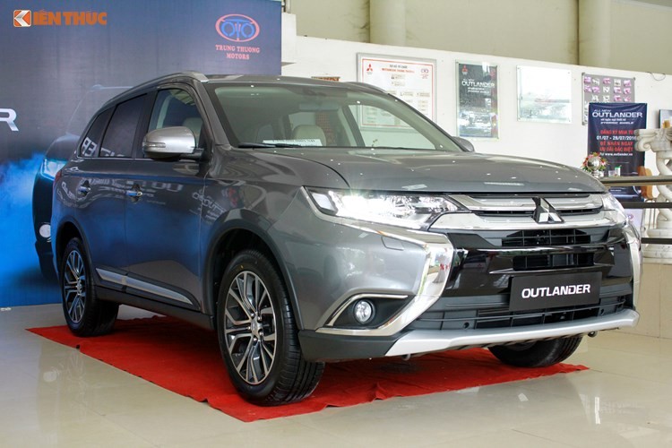 Chua ra mat, Mitsubishi Outlander 2016 da giam gia 50 trieu