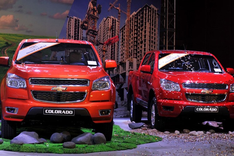 Ban tai Chevrolet Colorado 2016 