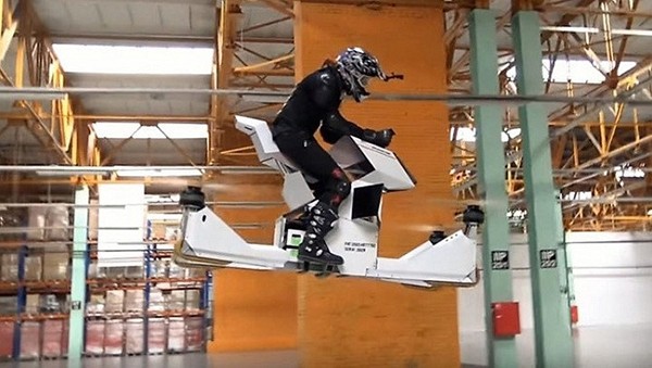 Xe moto bay - Hoverbike Scropion-3 van hanh sieu an tuong