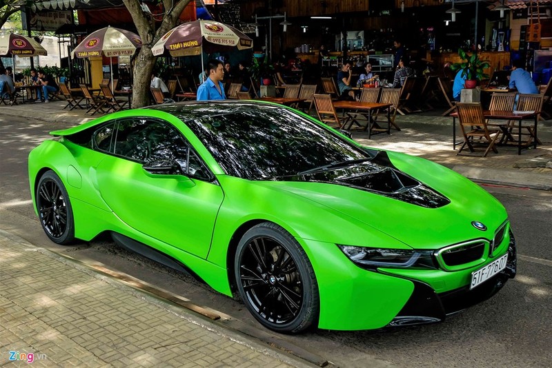 BMW i8 mau xanh xuat hien o Sai Gon-Hinh-6