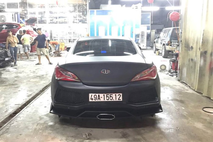 Tho Viet &quot;bien hinh&quot; Hyundai Genesis thanh xe sang Lexus-Hinh-6