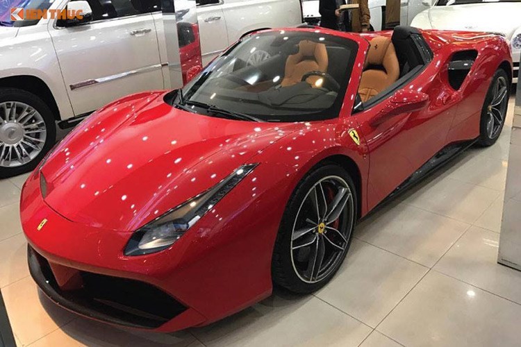 Ferrari 488 Spider gia hon 15 ty ra bien trang tai Ha thanh-Hinh-13