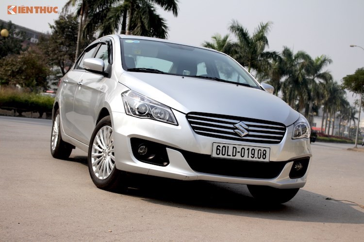 &quot;Xe e&quot; Suzuki Ciaz gia chi 488 trieu tai Viet Nam