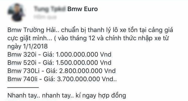 Cuu nhan vien BMW Euro Auto thanh ly xe sang gia sieu re?