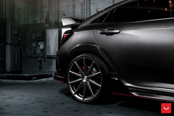 Honda Civic Type R do “dan chan” Vossen sieu an tuong-Hinh-8