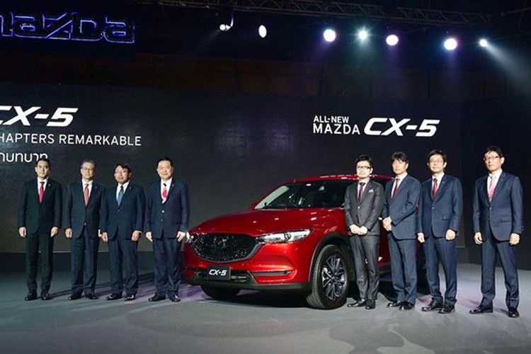 Ra mat Mazda CX-5 2018 gia 873 trieu tai Thai Lan