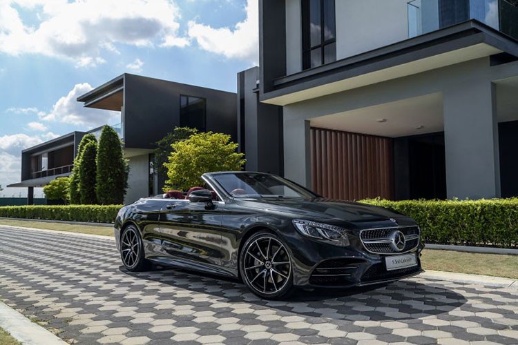 Xe sang Mercedes-Benz S560 Cabriolet 2019 gia 7,42 ty dong