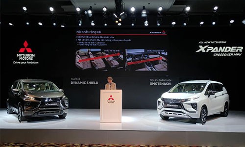 Mitsubishi VN ra mat Xpander gia re dau Innova