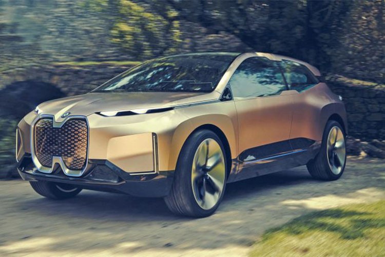 Xe sang chay dien BMW Vision iNext concept lo dien