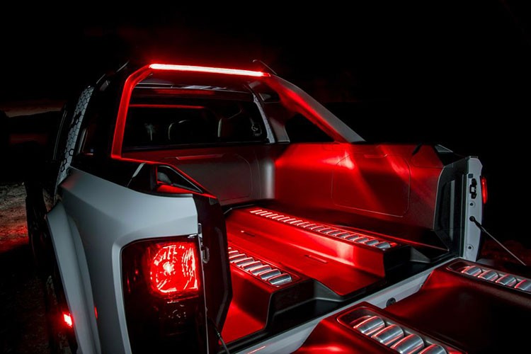 Nissan Navara Dark Sky Concept cuc doc cho dan choi ban tai-Hinh-8