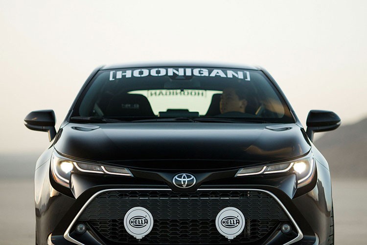 Dan xe Toyota Corolla hatchback do khung tham du Sema 2018-Hinh-11