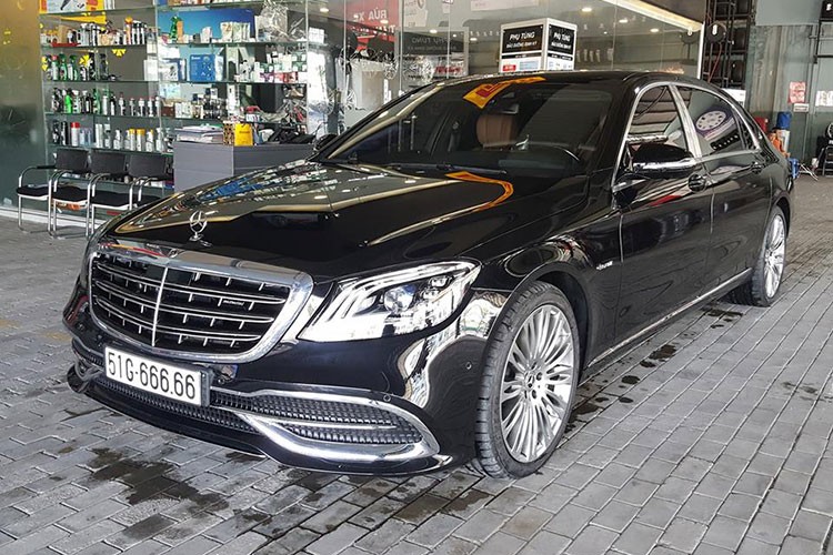 Mercedes-Maybach S450 tien ty bien “ngu quy 6” o SG