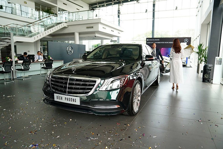 Ca si Bich Phuong tau xe sang Mercedes-Benz S450L hon 4 ty-Hinh-8