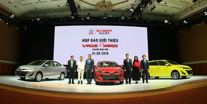 Toyota Vios va Yaris moi tai Viet Nam - thay doi de but pha