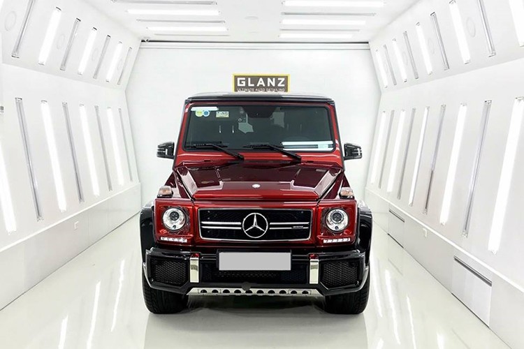 Dai gia Viet chi hon 1 ty dong son Mercedes-Benz G63 AMG