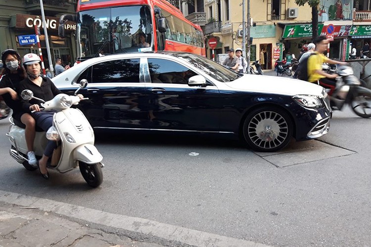 Em trai Ngoc Trinh so huu Mercedes-Maybach S560 hon 11 ty