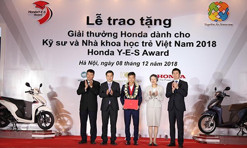 Giai Honda Y-E-S cho ky su, nha khoa hoc tre Viet Nam 2018-Hinh-2