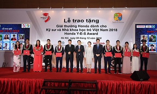 Giai Honda Y-E-S cho ky su, nha khoa hoc tre Viet Nam 2018